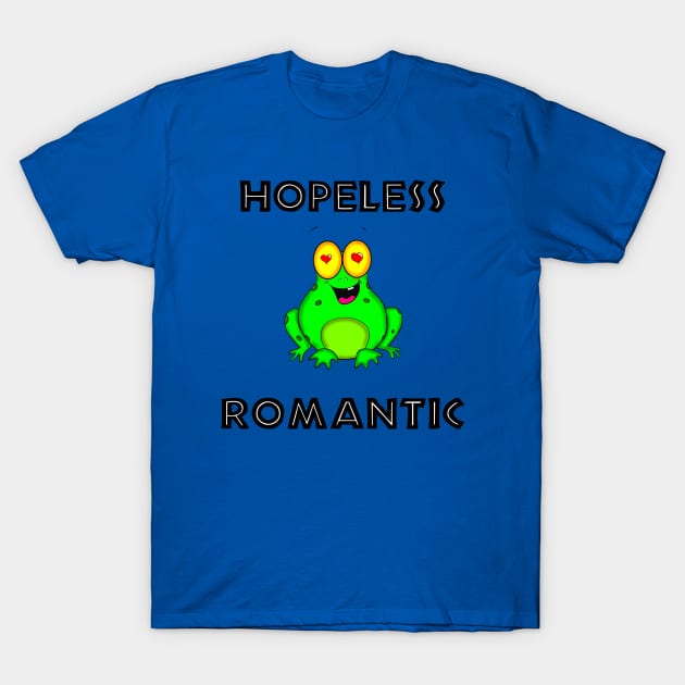 Hopeless Romantic T-Shirt by DitzyDonutsDesigns